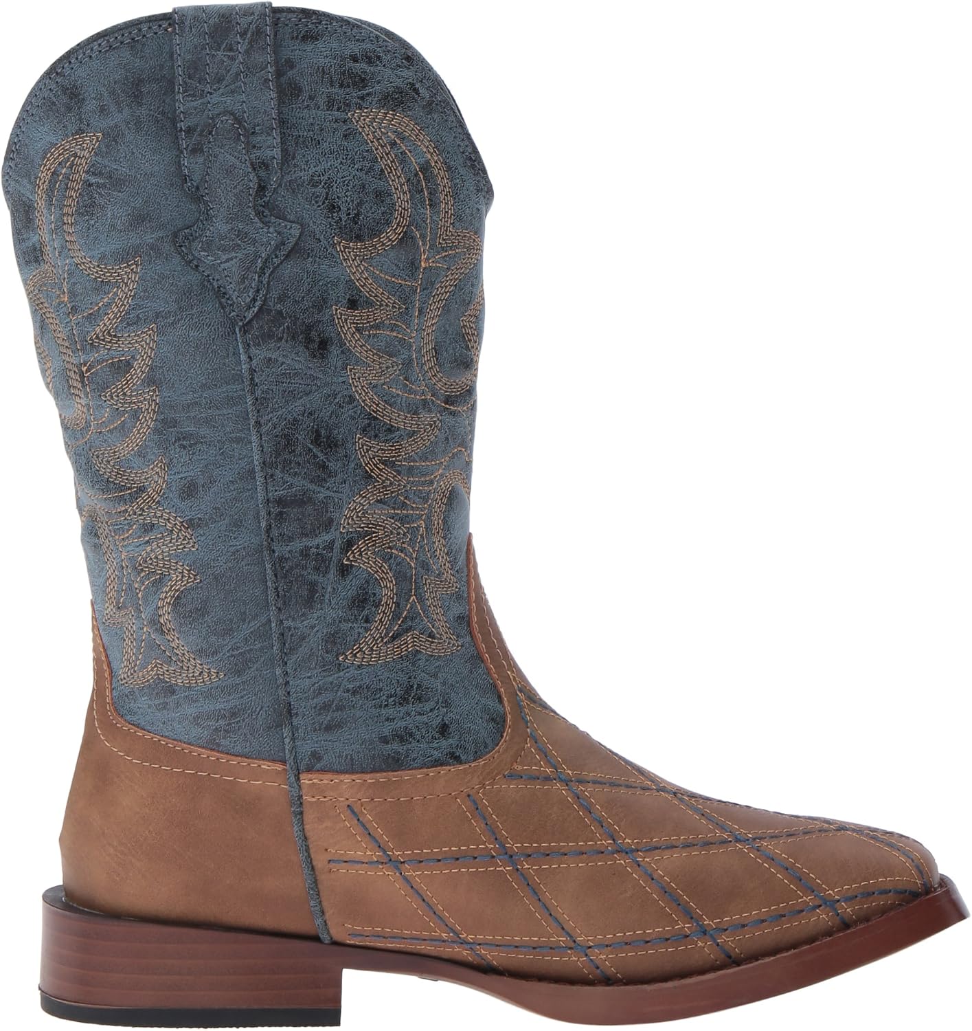 ROPER Unisex-Child Cross Cut Western Boot