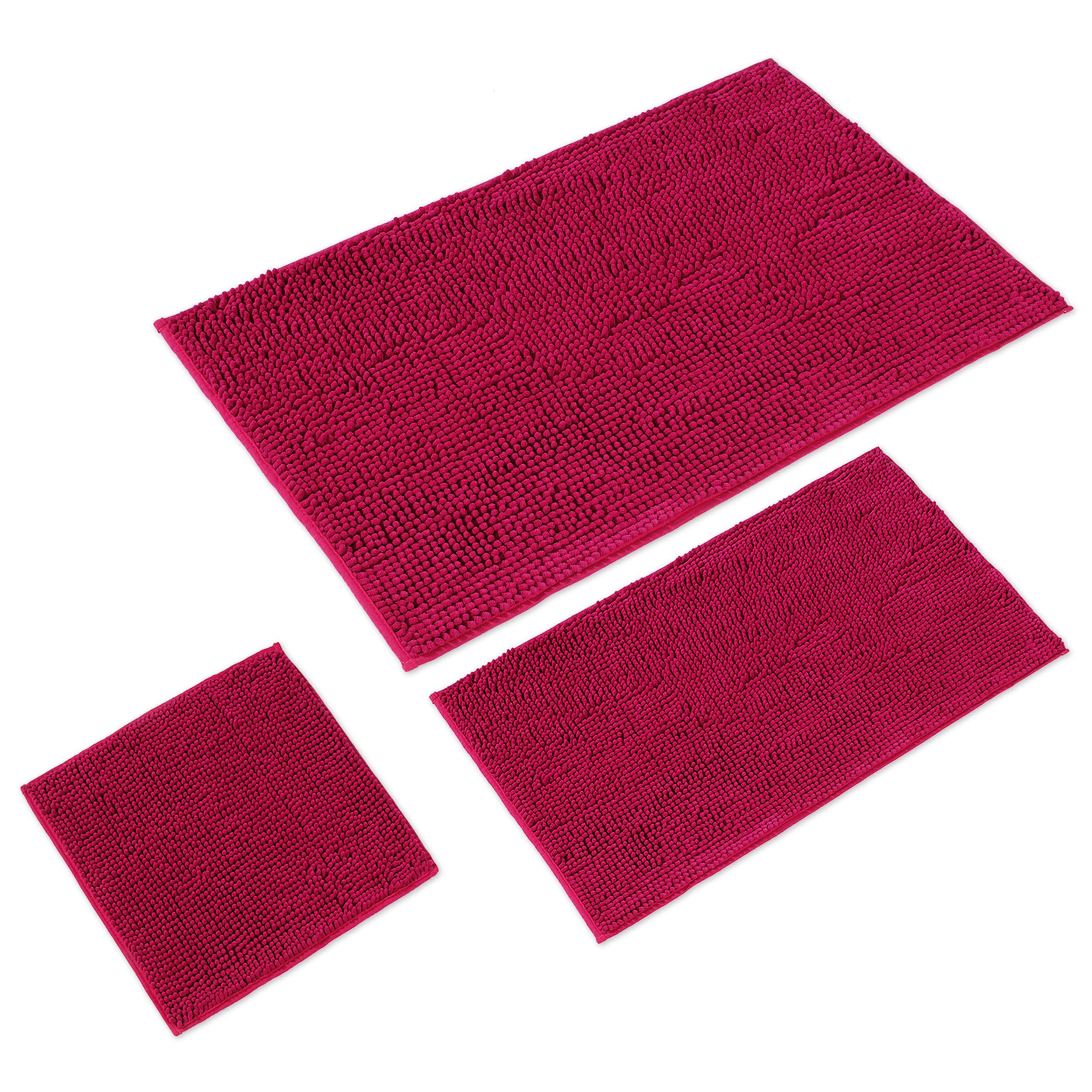 WohnDirect Alfombra Baño Petrolo 45x45cm • Alfombrilla baño Antideslizante y Lavable • Cómoda Y Súper Absorbente — view 73