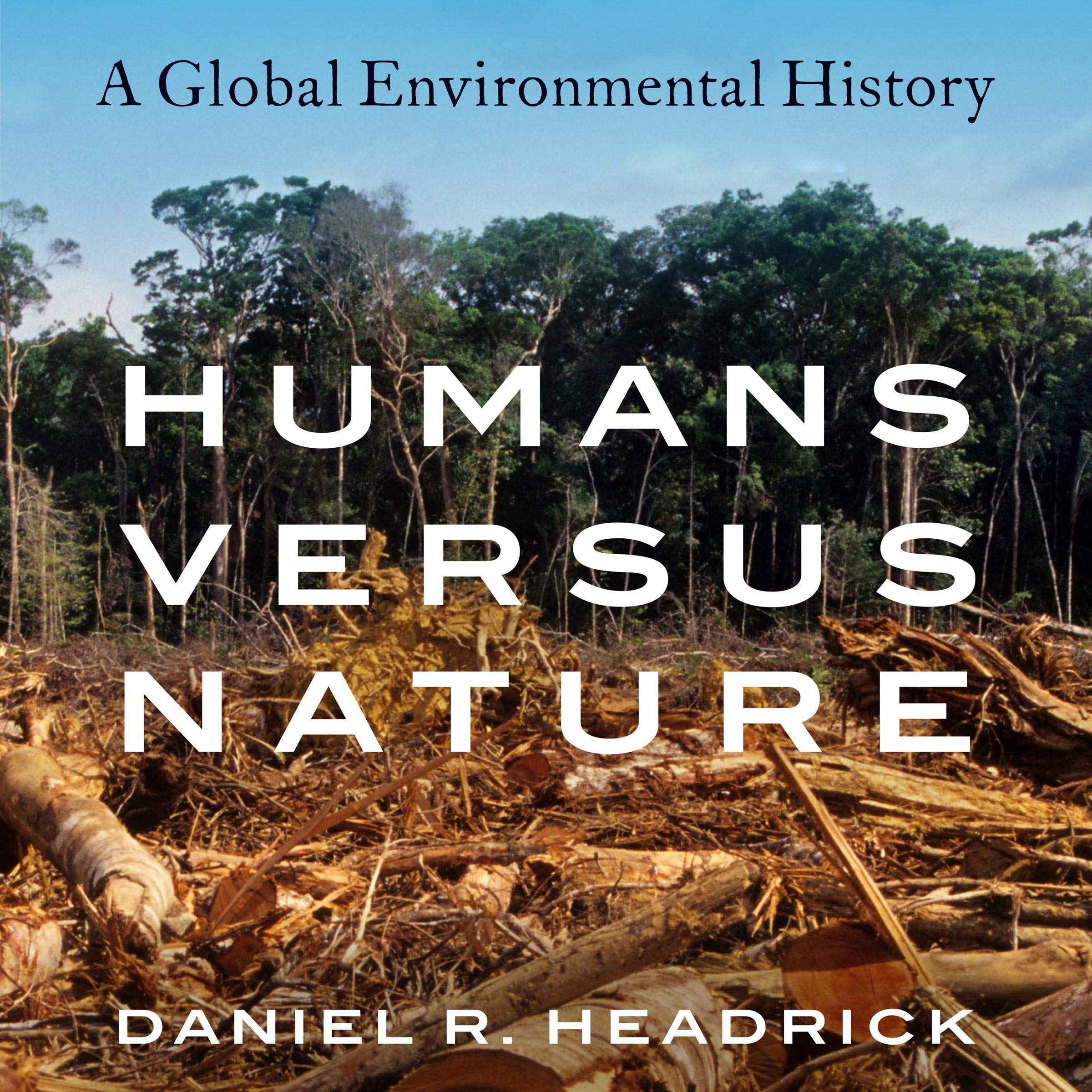 Cover art for Humans versus Nature