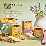 Yogi Tea - Restful Sleep Tea (3 Pack) - Support a Good Night's Sleep with Valerian, Skullcap, Chamomile, Passionflower, and Lavender - Caffeine Free Organic Herbal Tea - 48 Tea Bags | Support a Good Night's Sleep