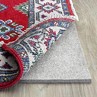 RUGPADUSA - Eco-Plush - 8'x10' - 1/4" Thick - 100% Felt - Premium Cushioned Rug Pad - Available in 3 Thicknesses, Many Custom Sizes