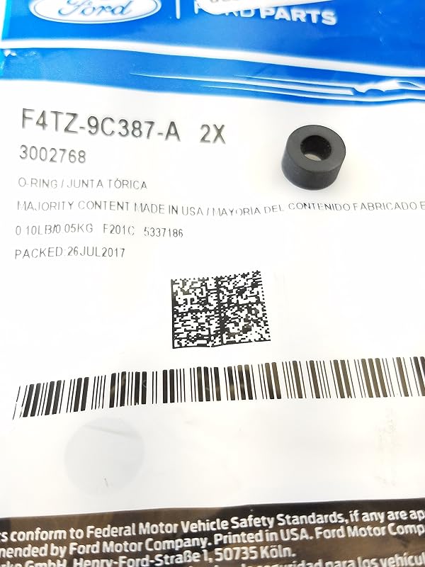O-Ring Ford F4TZ-9C387-A Preto – 1 unidade