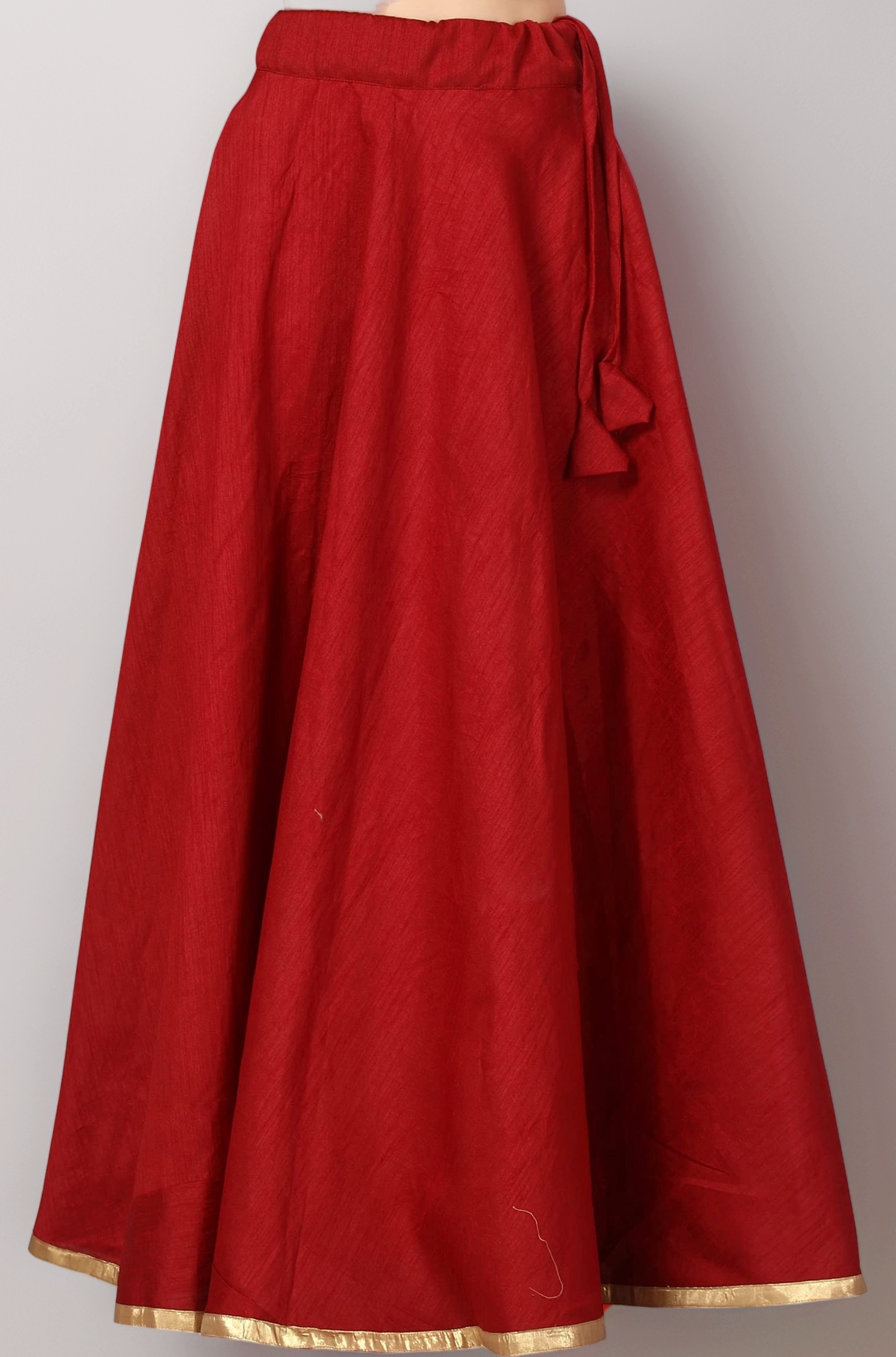 Studio Shringaar Women's Polyester Maxi Skirt