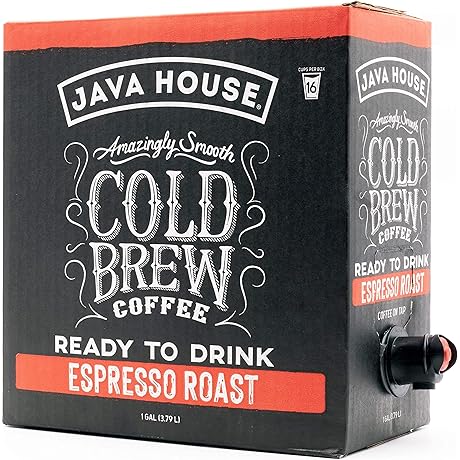 Java House Dark Roast Cold Brew Liquid Espresso