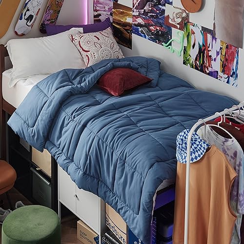 Miniatura 57 de Bedsure Relleno de edredón – Edredones acolchados tamaño King, edredón para todas las estaciones, ropa de cama alternativa de plumón suave, con 8