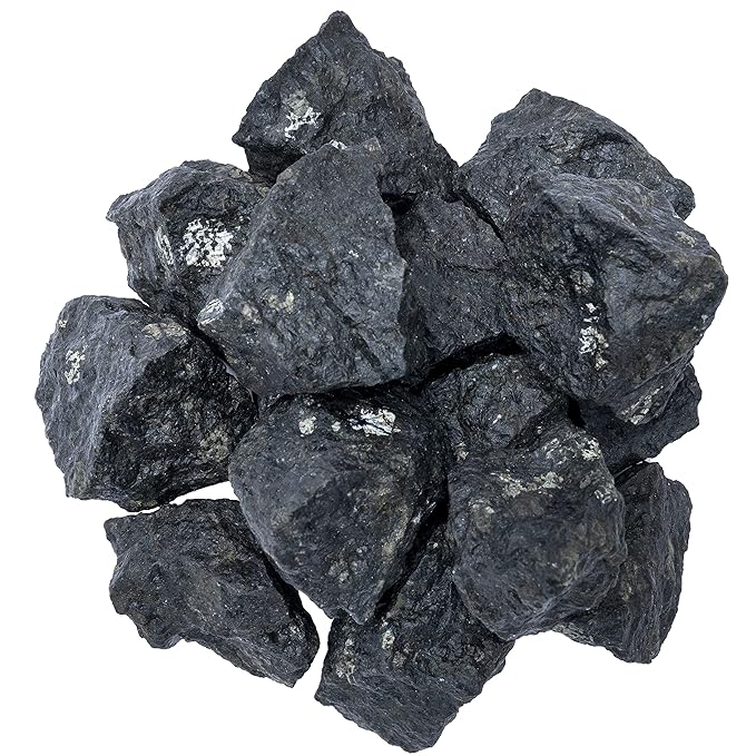 Nuummite Rough Stone Raw Stones and Crystals Bulk for Tumbling