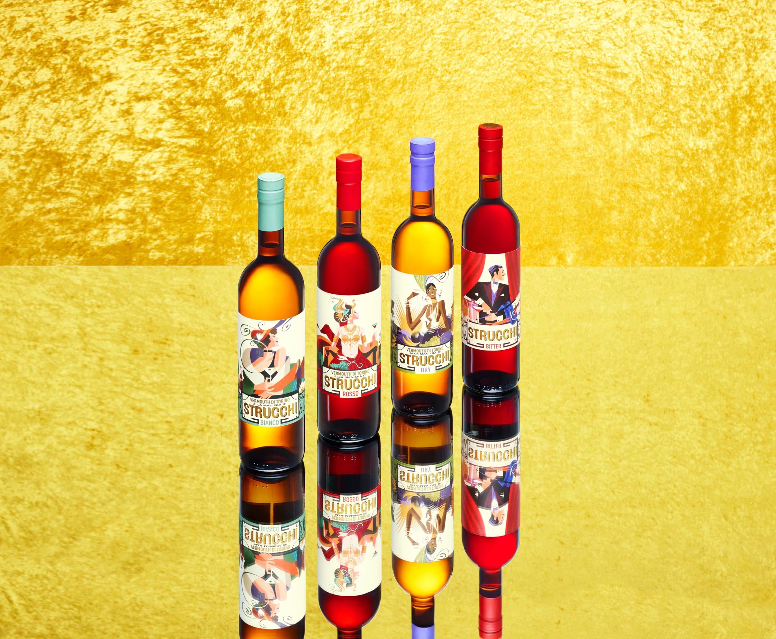 Strucchi Vermouth Rosso | Aromatisierter Wein | 16% vol. | 750 ml | Piemontesische Tradition seit 1907