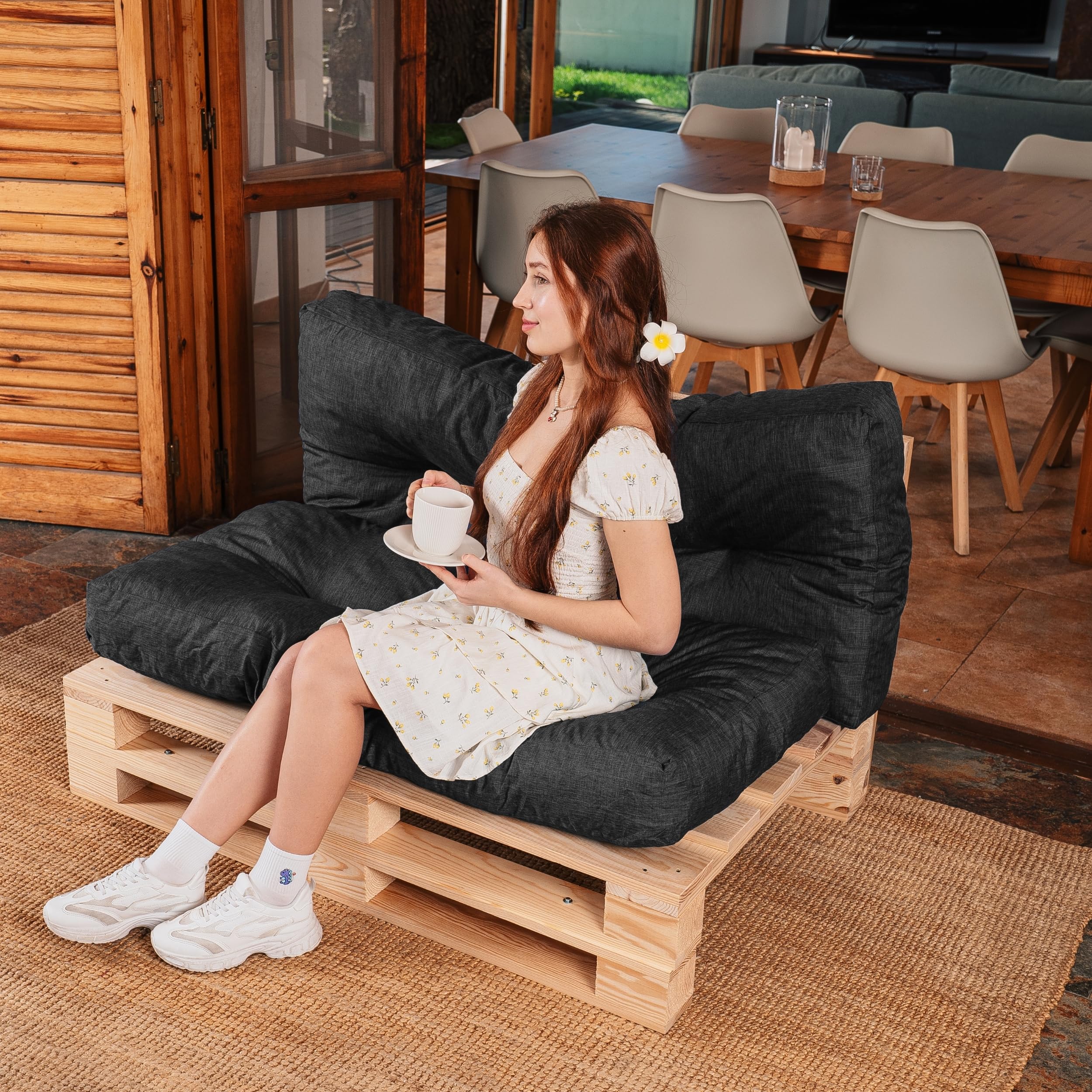 Arketicom Cuscini Per Bancali Da Esterno Pallet Legno Bananair