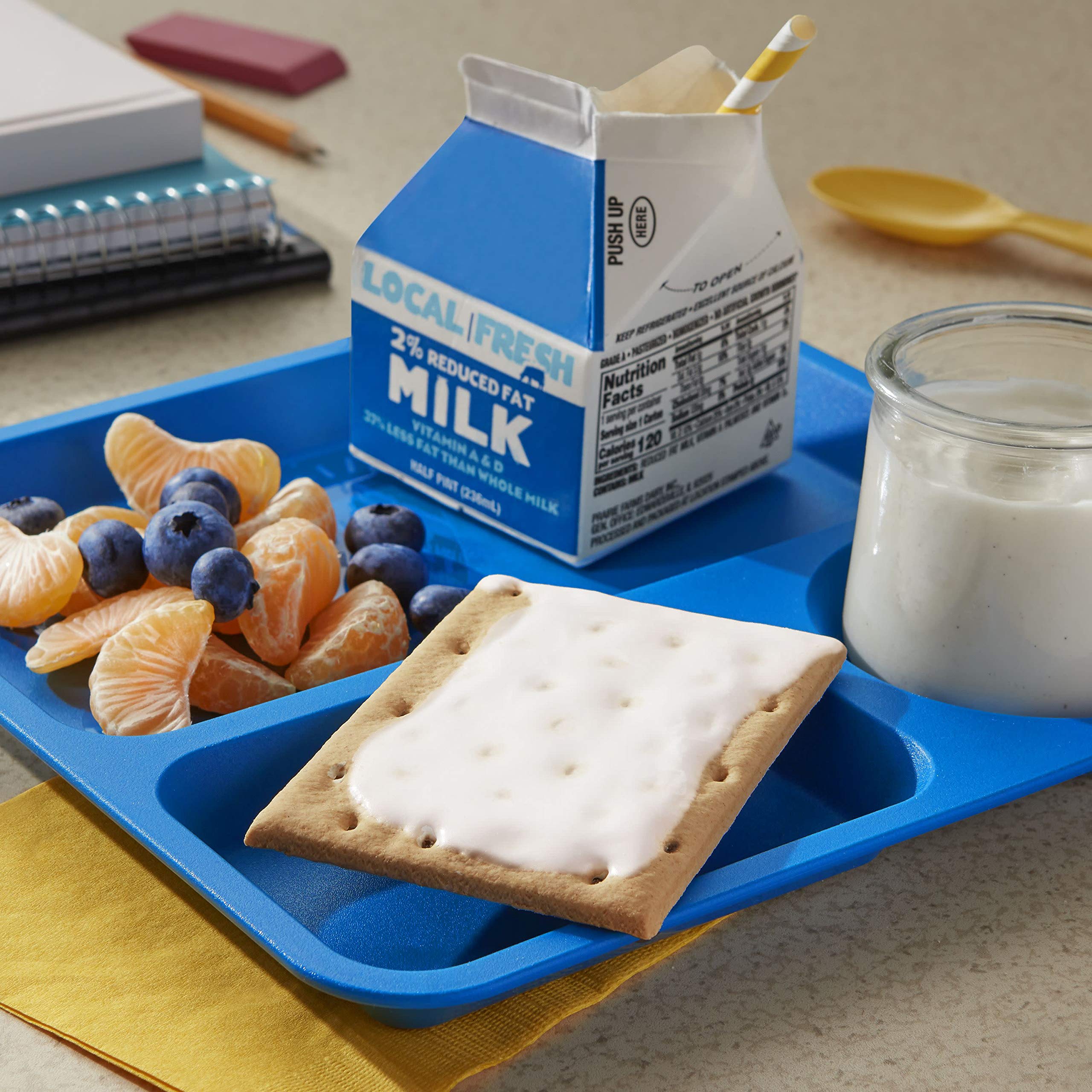 Buy PopTarts, Toaster Pastries Made with Whole Grain, Frosted Cinnamon