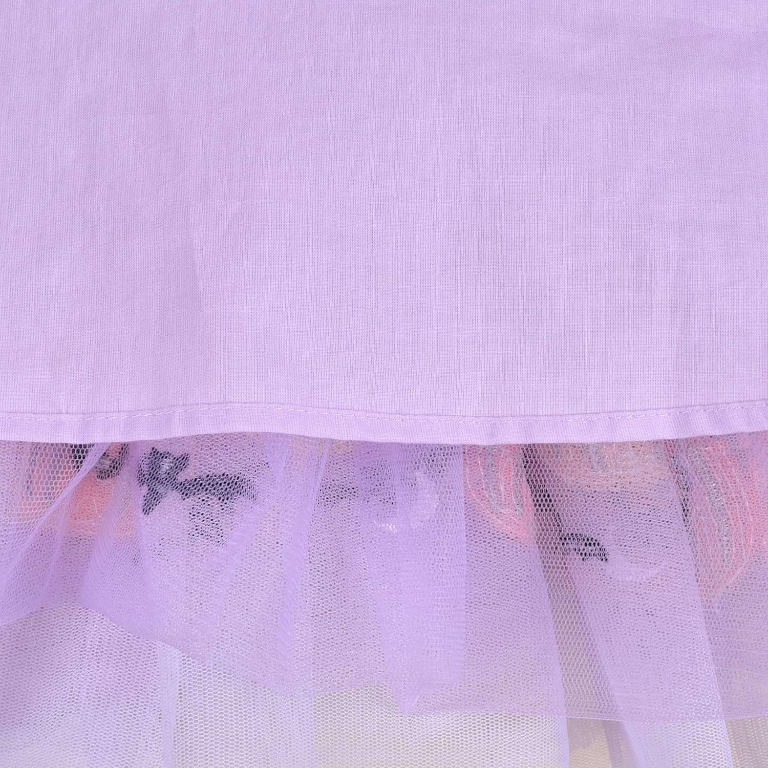 Sunny Fashion Girls Skirt Navy Blue Pearl Stars Sparkling Tutu Dancing Size 4-12