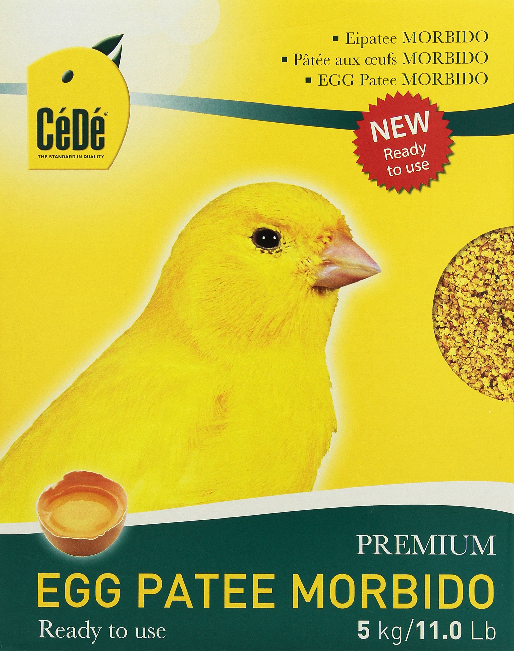 CéDé Morbido Pâtée aux Oeufs pour Oiseau 5 kg
