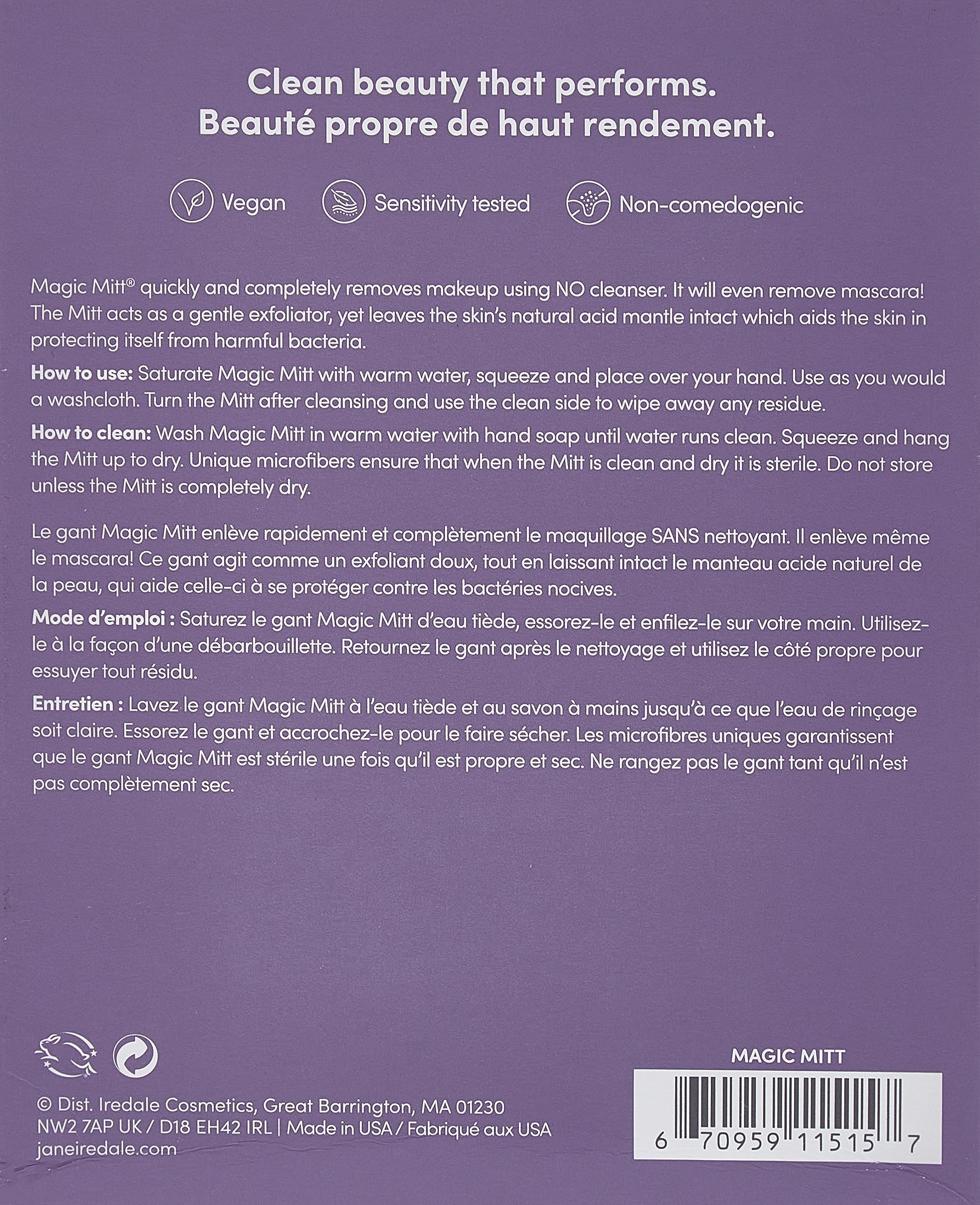 jane iredale Magic Mitt Reusable Microfiber Makeup Remover