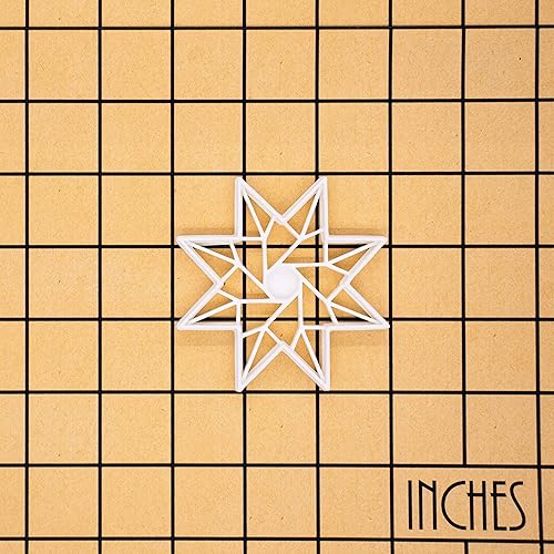 Miniatura 5 de Origami Star (8 lados, estilo 1) cortador de galletas, 1 pieza - Bakerlogy