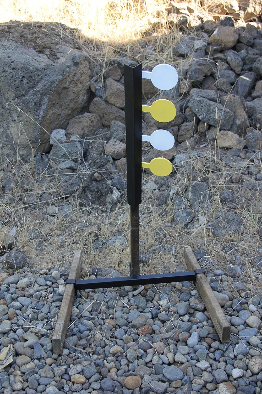 Hottest Sales Deschutes Metal Works Dueling Tree Target Combo Set (4 Rimfire & 4 Large Caliber Pistol AR500 Paddles) Best Promo Deschutes Metal Works Dueling Tree Target Combo Set (4 Rimfire & 4 Large Caliber Pistol AR500 Paddles)