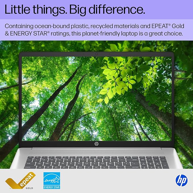 HP Laptop 17.3 pulgadas FHD, Intel Core i5-1334U, 16 GB RAM, 512 GB SSD miniatura 6