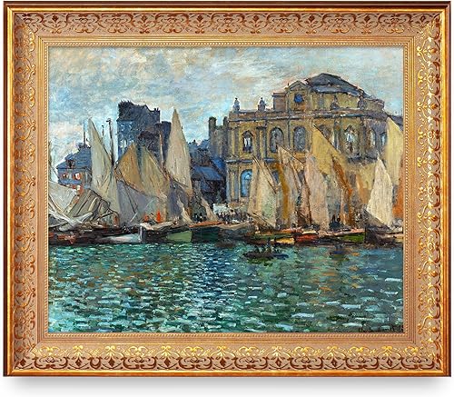 Miniatura 207 de A&T ARTWORK Antibes Seen from The Salis Gardens de Claude Monet Las Obras de Arte Clásico Mundial Reproducciones, Impresiones de Arte en Lienzo