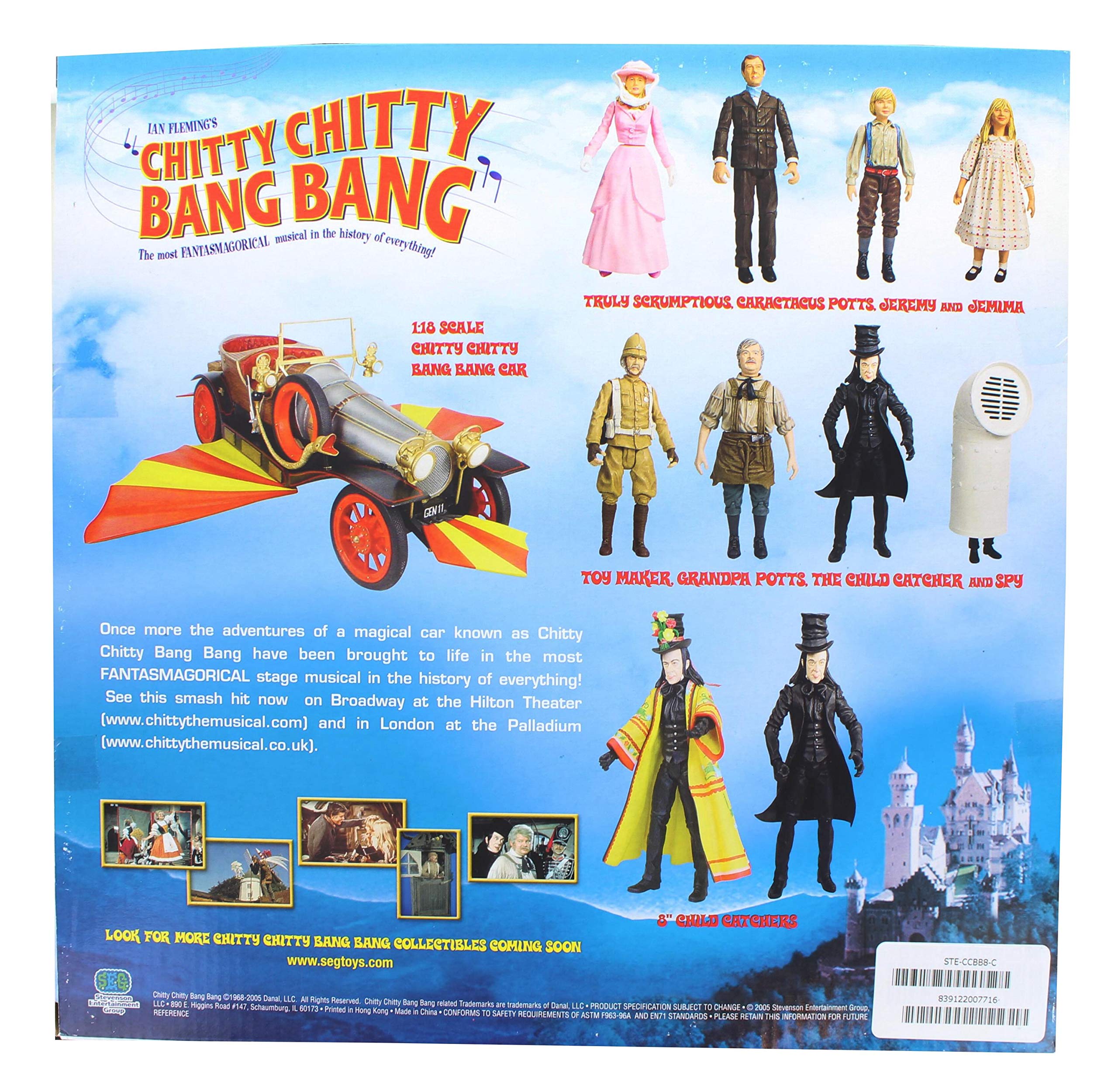 Chitty Chitty Bang Bang Two Pack Figure Child Catcher Spy Stevenson chitty-chitty-bang-bang-two-pack-figure-child-catcher-spy-stevenson