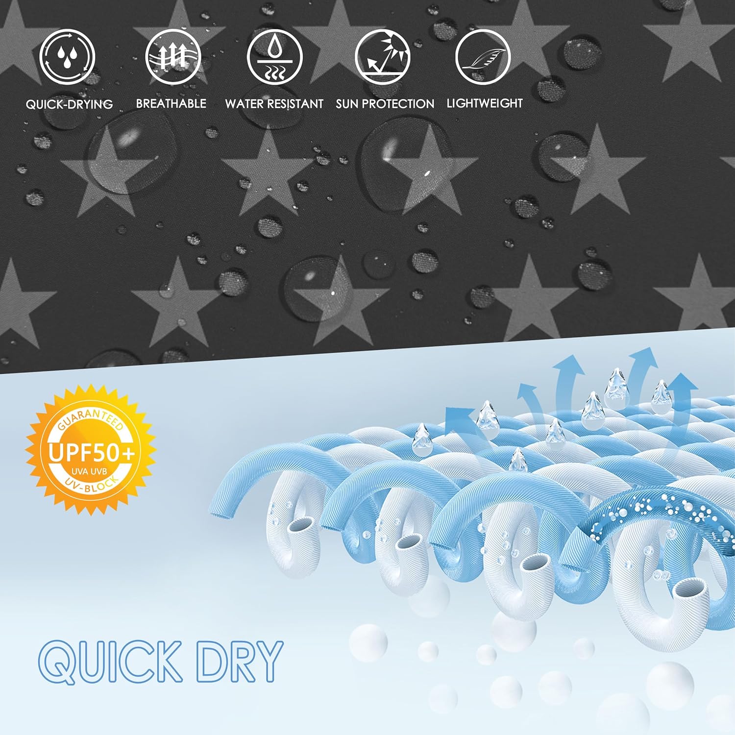 22" Men's Board Shorts Swimwear No Mesh Lining - Long Swim Trunks Surf Shorts Bathing Suit with Zipper Pocket UPF50+ - Image 5