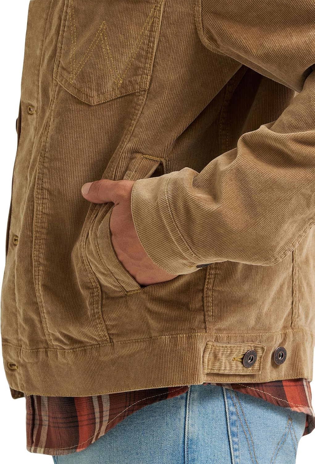 Wrangler mens Corduroy Trucker Jacket - Image 5