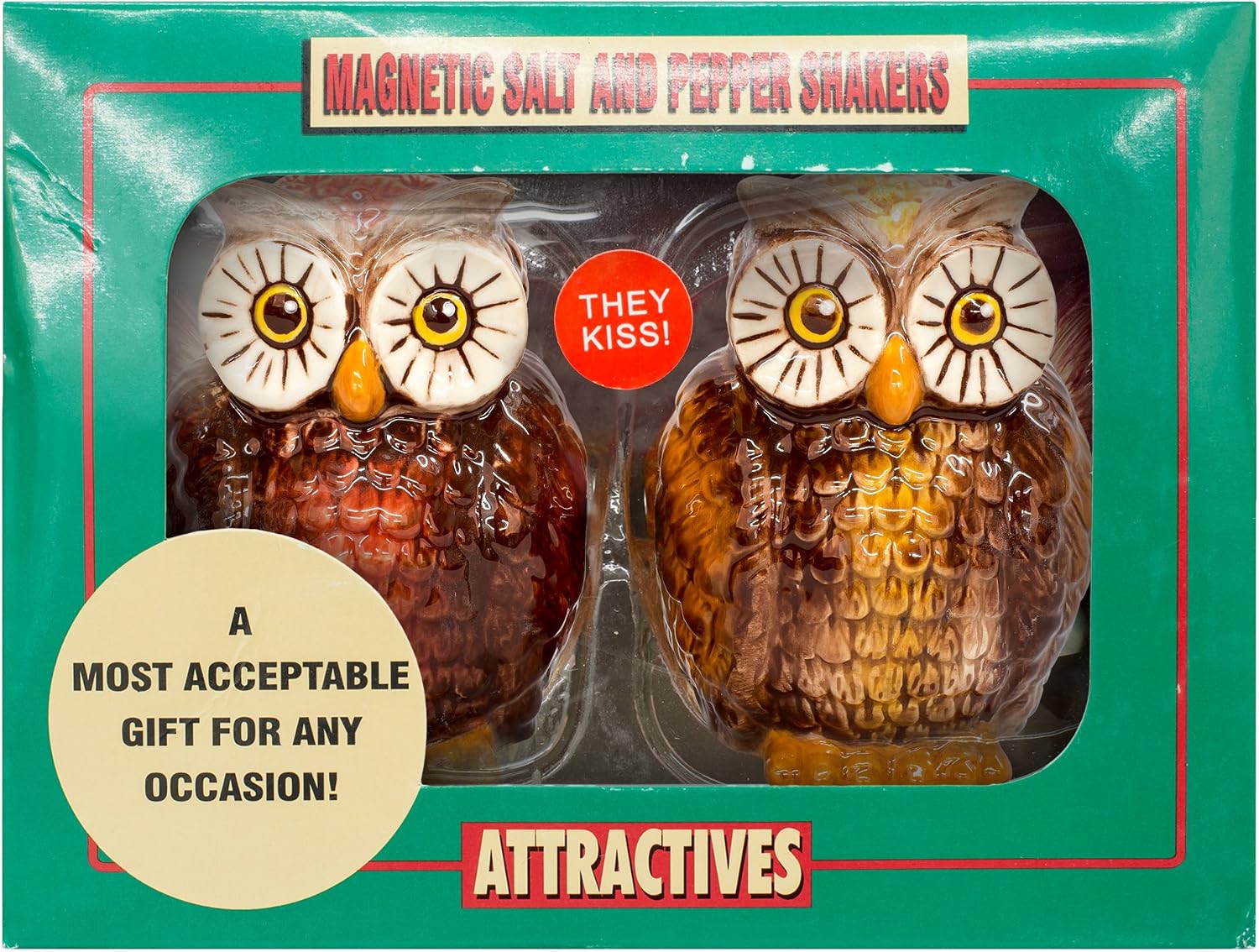 Owls Ceramic Salt and Pepper Shaker Set