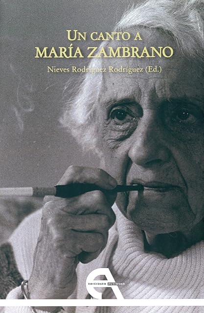 Portada de Un canto a María Zambrano
