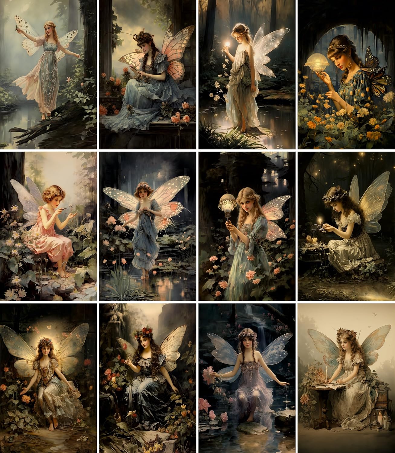 Amazon.com: Gothic Fairies Rice Paper, 8