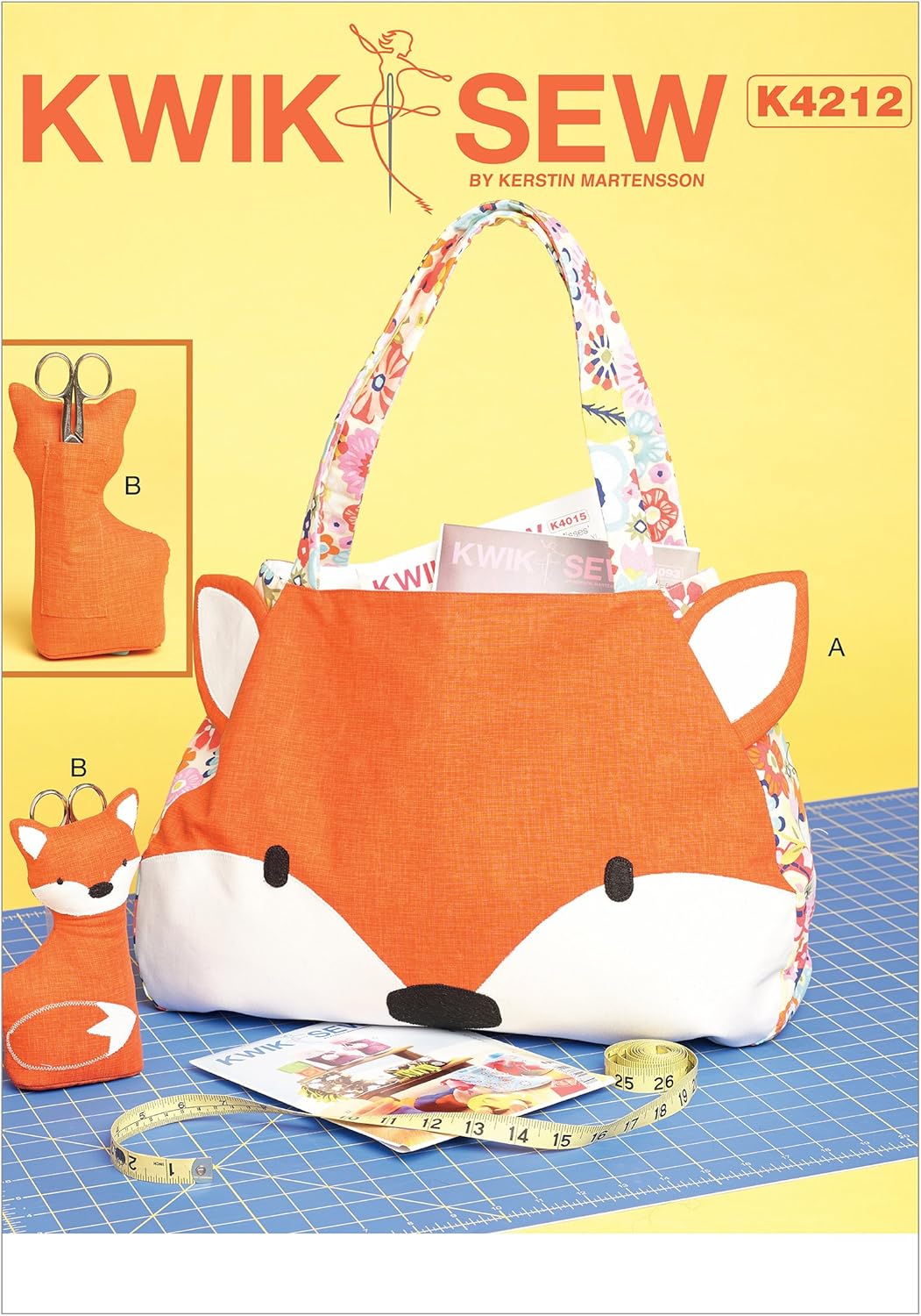 McCall Pattern K4212Osz Tote Bag and Scissor Holder Amazon.ca Home