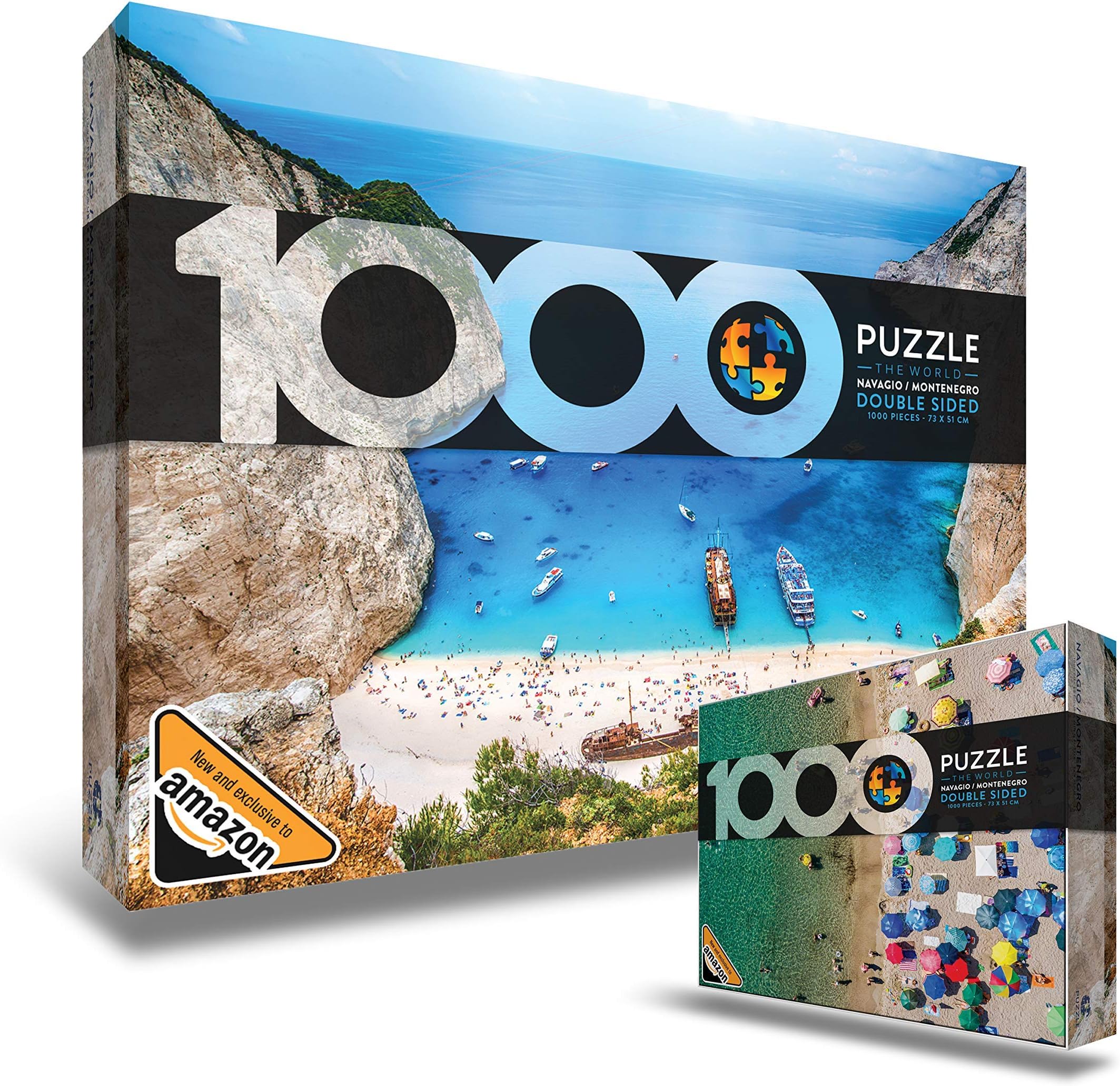 Beach Puzzles for Adults 1000 Pieces and Up - Double Sided Jigsaw Puzzle - Rompecabezas para Adultos - Casse Tete