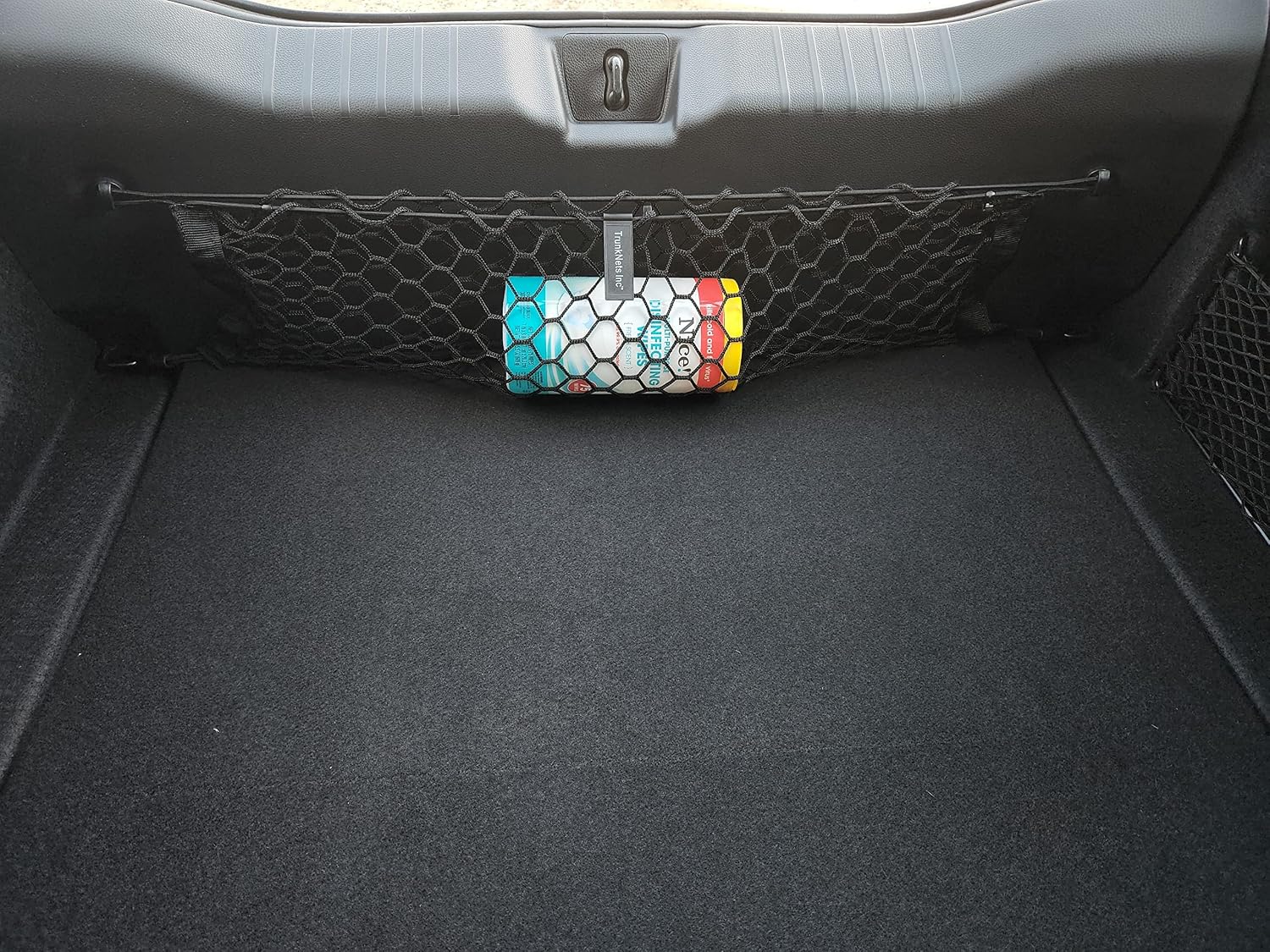 Envelope Style Automotive Elastic Trunk Mesh Cargo Net for Acura Integra 2023-2026 - Premium Trunk Organizers and Storage - Luggage Net for Sedan - Best Car Organizer for Acura Integra (DE)