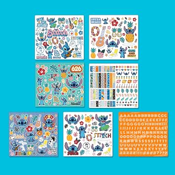 Fashion Angels Disney Stitch Color & Collage Design Set