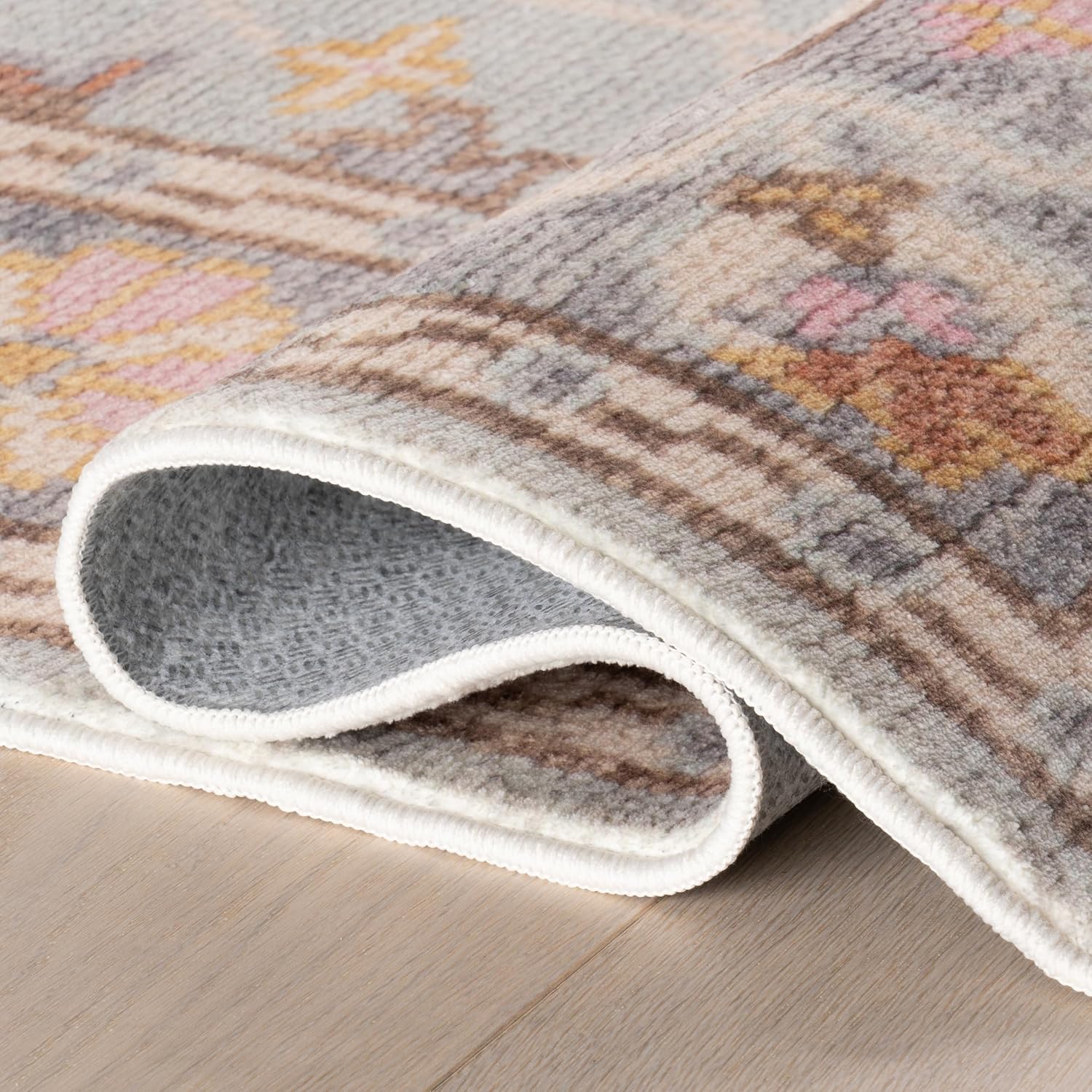 Dash & Albert Elysira Farmhouse Washable Rug