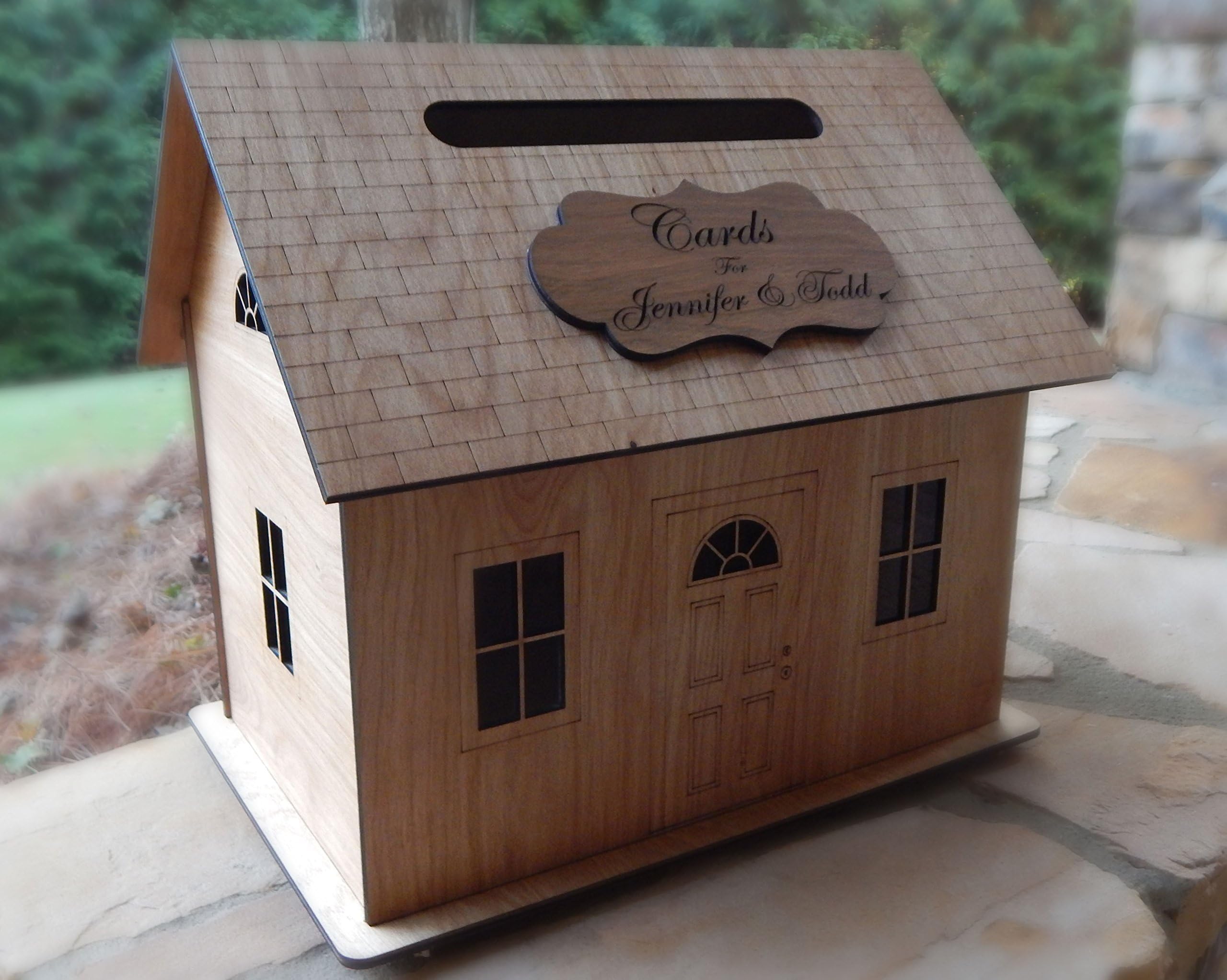 Wedding Card Boxes for reception/Personalized Card Box/Wedding Keepsake Box/Wood Card Box/Wedding Card Box with Slot/Card Box for Wedding