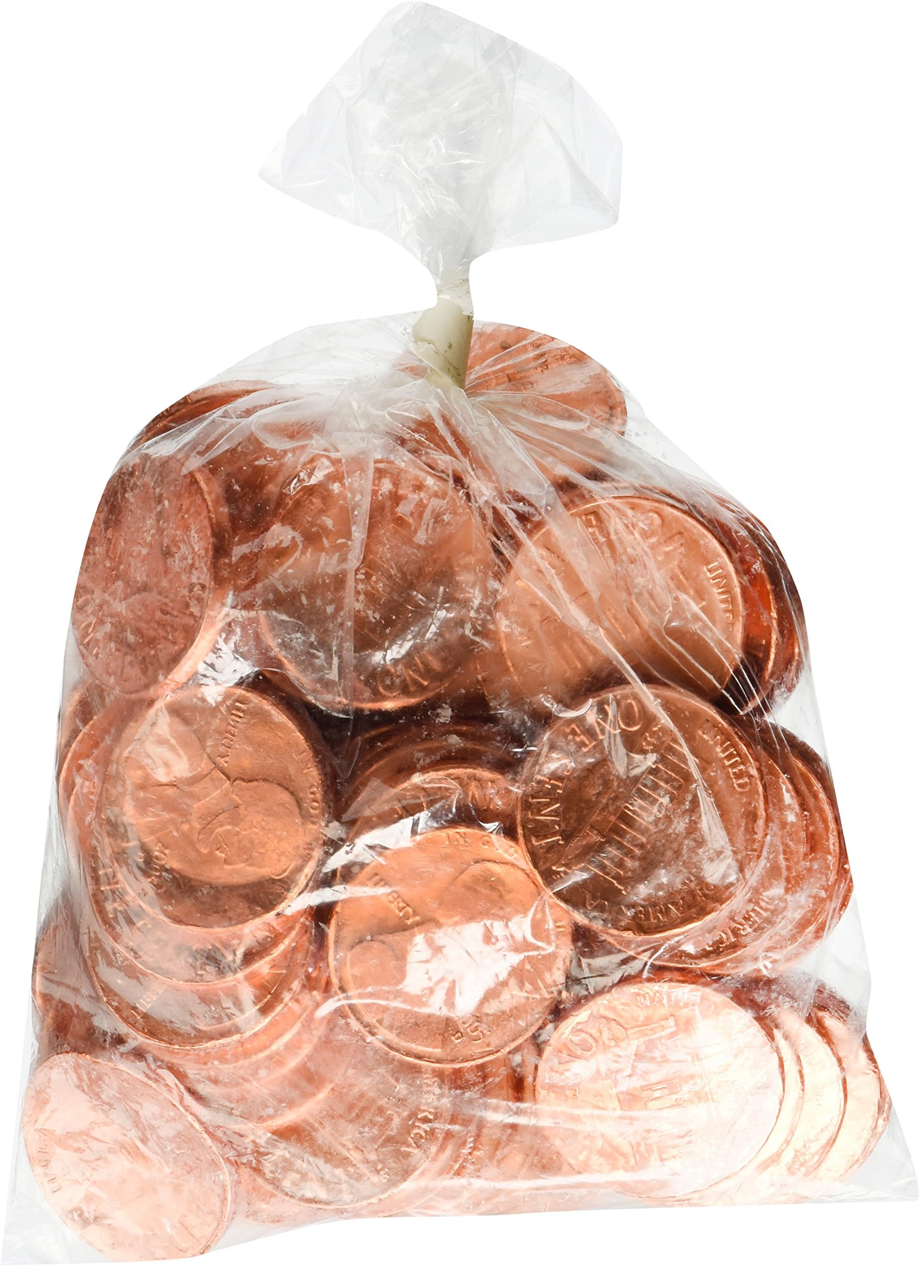 Copper Penny Milk Chocolate Coins, 1 lb. bag, 91 coins