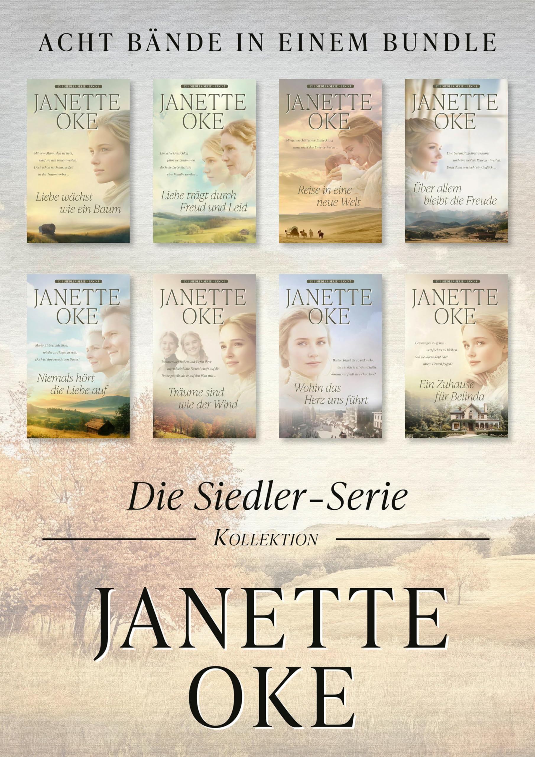 Siedler-Serie, Band 1–8