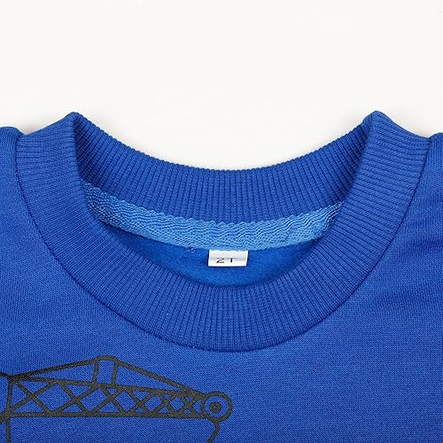 Miniatura 2 de Sudaderas con caricaturas para niños, de manga larga con cuello redondo, cálidas, para invierno