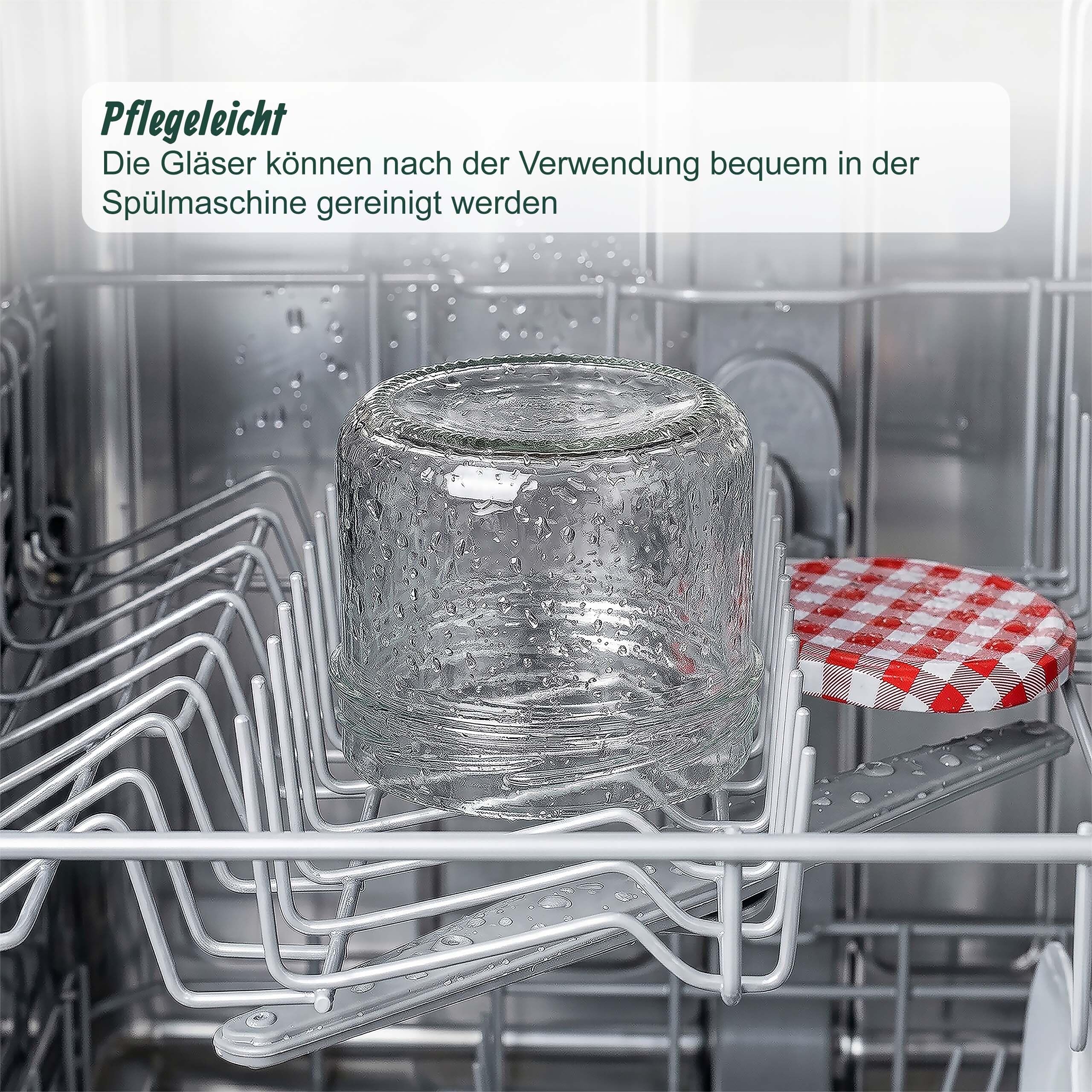 Relaxdays Einmachgläser, 100er Set, 220 ml, Twist Off Deckel, zum Einkochen & Einmachen, Marmeladengläser, transparent