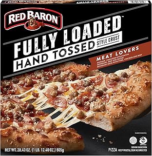 Red Baron Fully Loaded Meat Lover's Hand Tossed Crust Frozen Pizza
