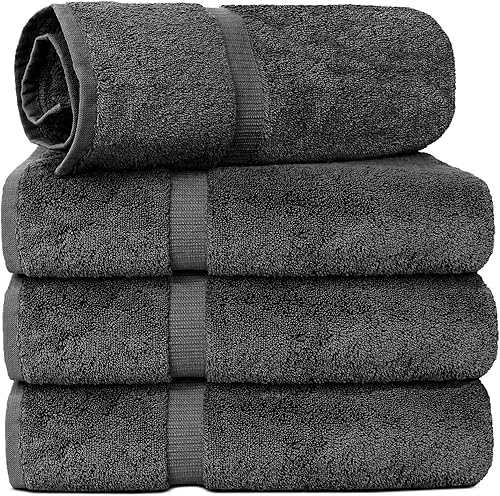 Vista 8 de Chakir Turkish Linens - Toallas de baño turcas de 100% algodón (35 x 70 pulgadas, toallas de baño grandes, color aguamarina)