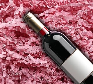Crinkle Cut Paper Filler Shredded Decorative Paper for Gift Boxes Baskets Hampers Packaging Shipping and Party Wrapping Supplies