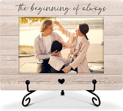 Engagement Picture Frame, Fits 4x6 Inch Photo069