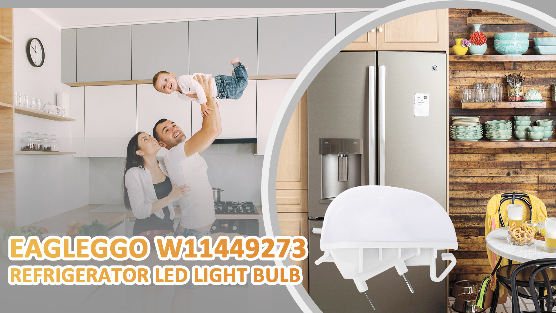 MOPHE-W11251749 W11602886 Lampadina per congelatore di