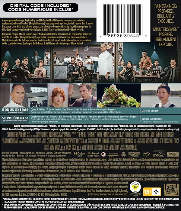 Menu, The [Blu-ray] (Bilingual) by Disney - Image 2
