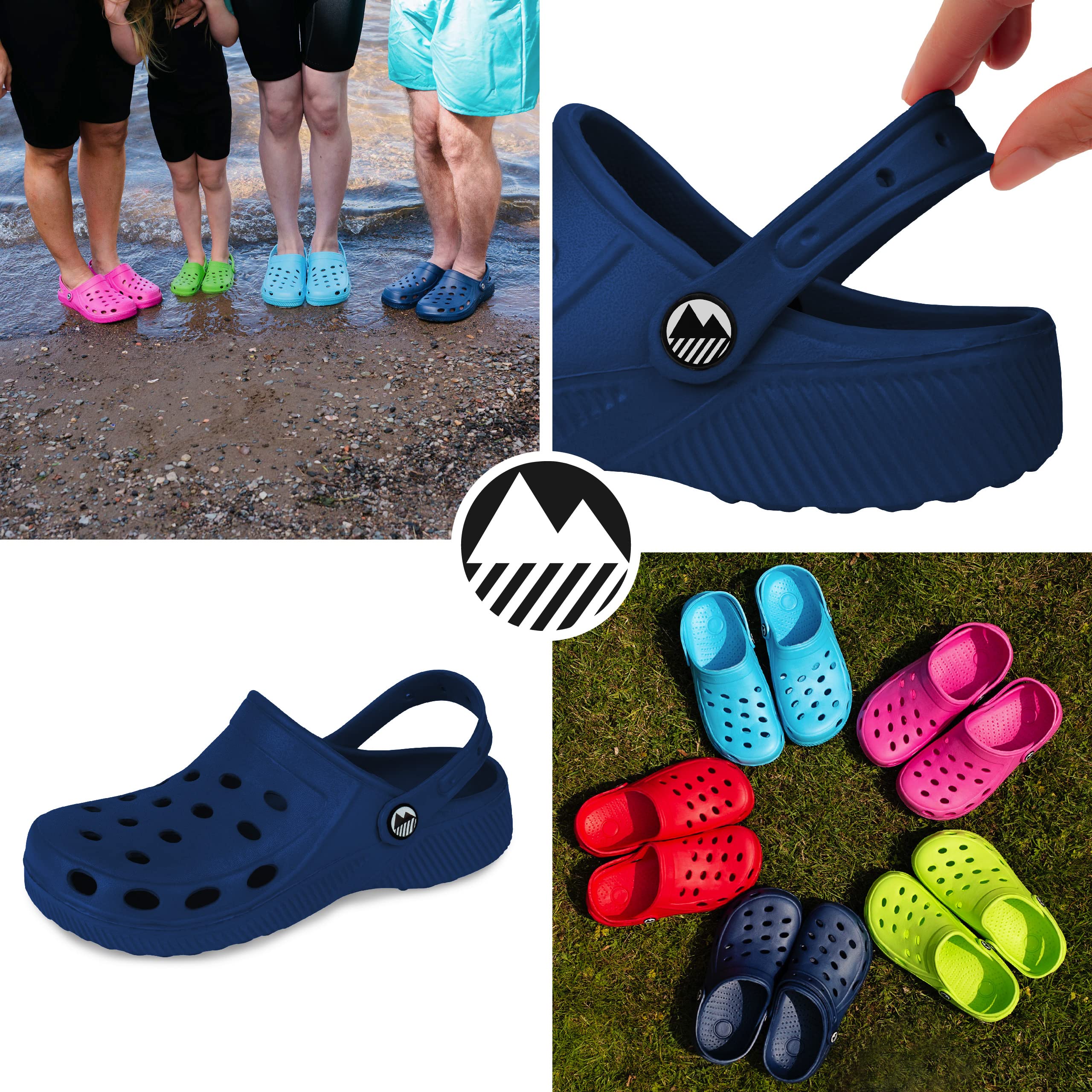Lakeland Active Children's Silloth Lightweight Ventilated Clogs — view 7