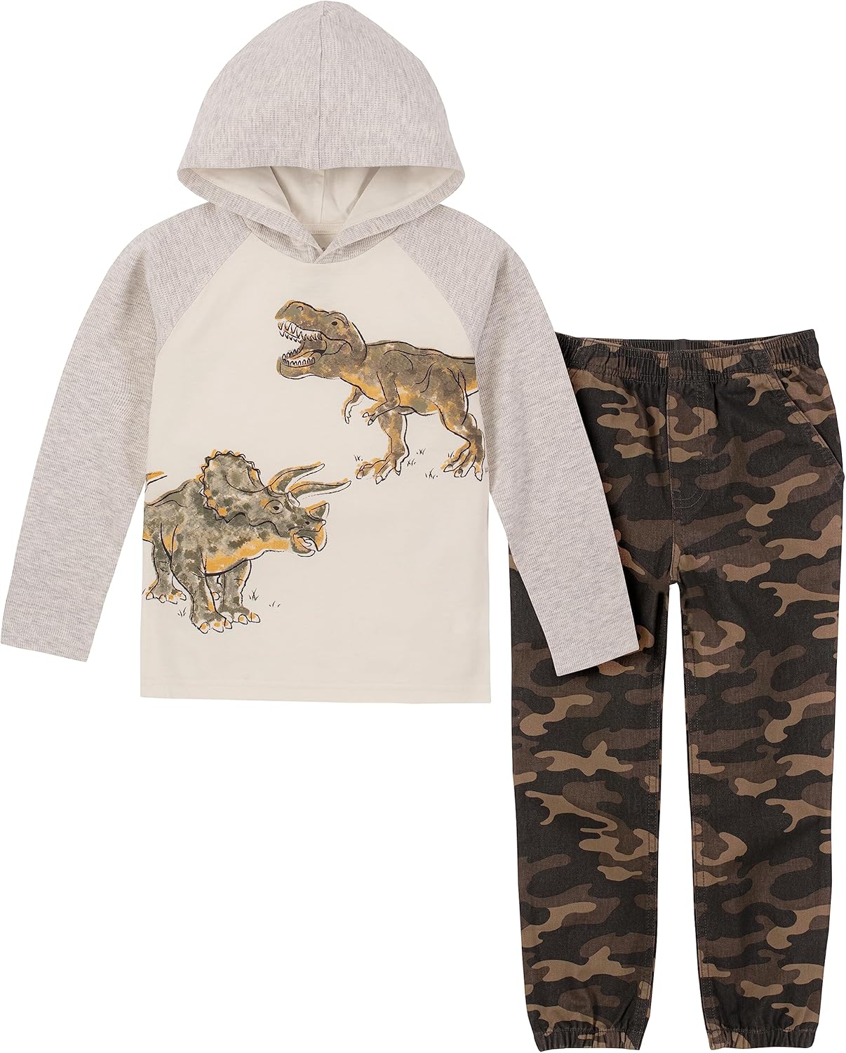 Kids Headquarters boys 2-piece Hoodie & Pant Set, Everyday Casual Wear, Ultra-soft & Comfortable Fit