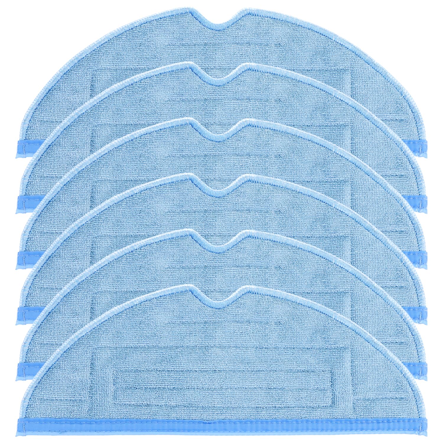 QWORK 6 Serpillères en Microfibre Compatibles avec Roborock