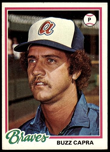 1978 Topps # 578 Buzz Capra Atlanta Braves (Baseball Card) EXMT Braves