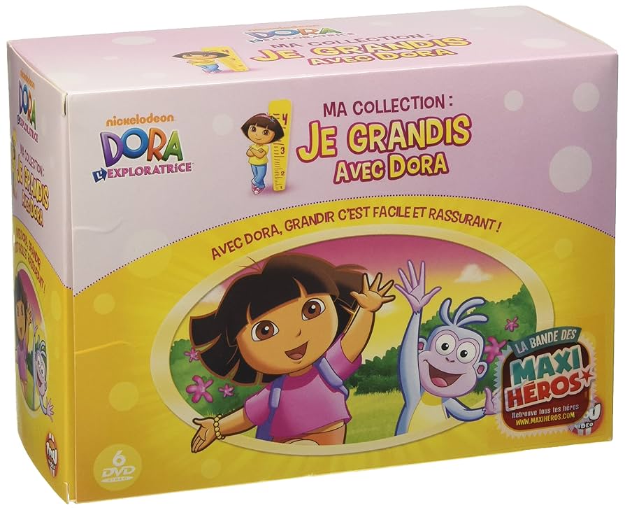 l'exploratrice-Ma Collection : Je grandis avec Dora-Coffret