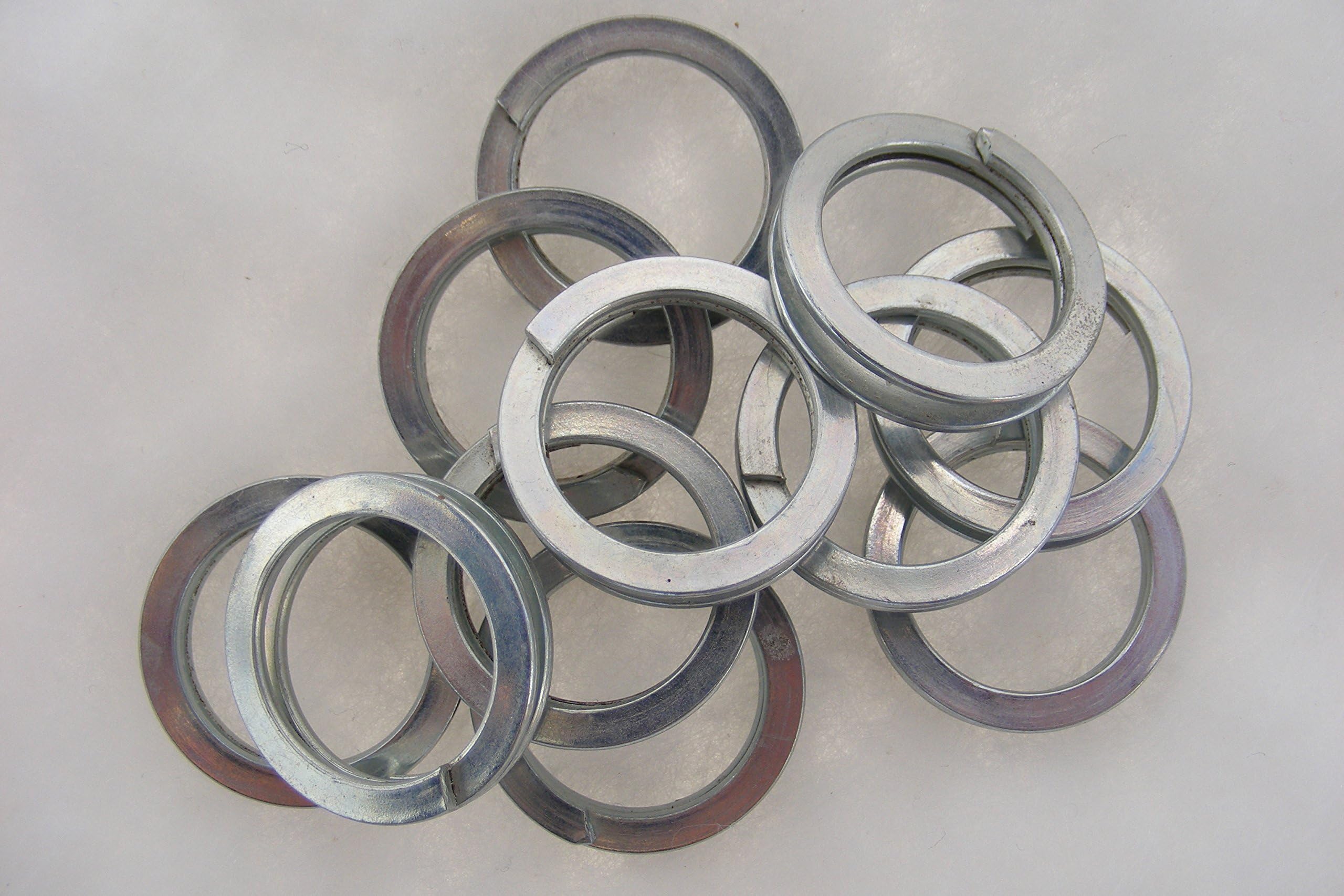 Mini (1 1/8") Split Rings (pkg of 12)