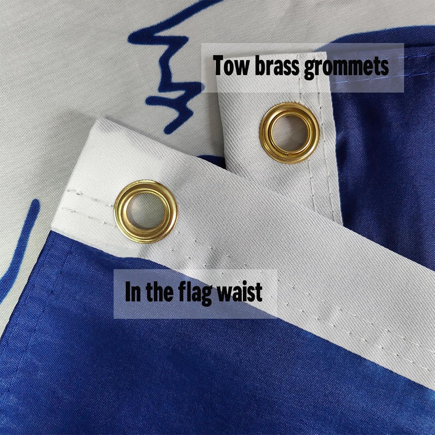 Double Sided South Canrolina Sates Flag 3x5 FT Outdoor- UV Fade Resistant 3Ply SC Canrolina Flags Canvas Header with 2 Brass Grommets Easy to Rising