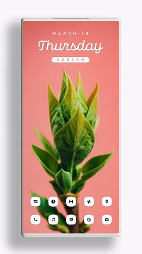 Adaptive Pixel White - Icon Pack